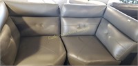 LEATHER 2PC SECTIONAL