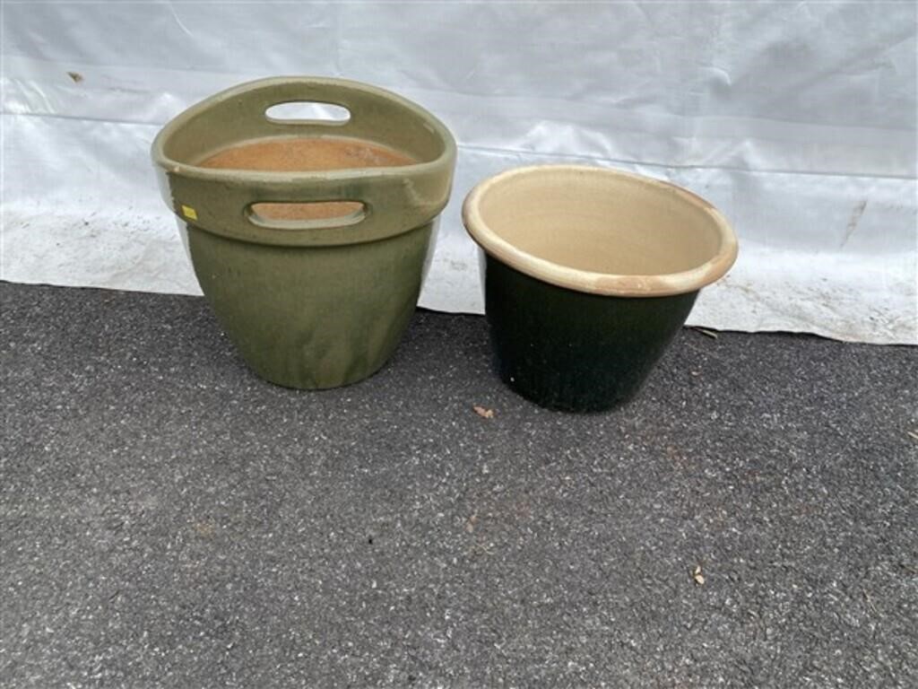 (2) Various Planters