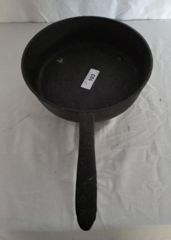 CAST IRON 3 LEG PAN 12 INCH