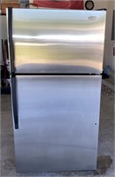 Whirlpool Gold refrigerator freezer w ice