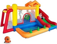 ULN-Baralir 6 in 1 Inflatable Bounce House with Sl