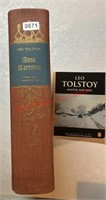 2 Leo Tolstoy Books (back room)