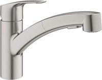GROHE 30306DC1 Eurosmart Pull-Out Kitchen Faucet,