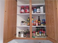 Kitchen Cabinet #85 Contents, Spices, Coffee