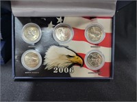 2006 STATE QUARTER COLLECTION - 5 COIN SET