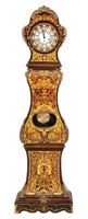 Louis XV Boulle Style Ormolu Long Case Clock