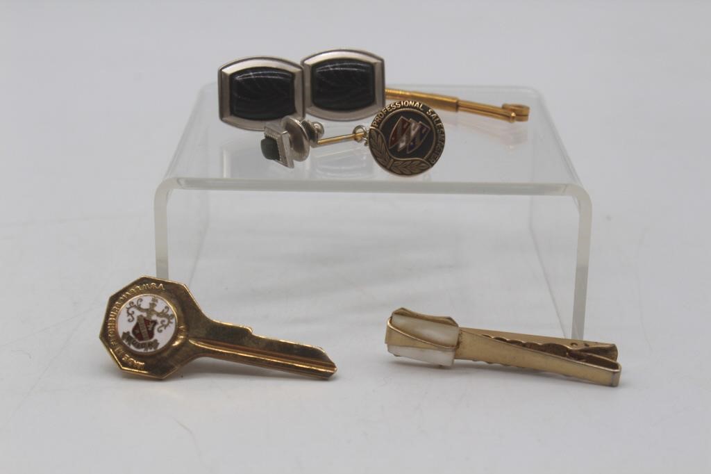 Pins Tie Clips Cuff LInks