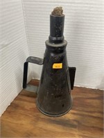 Antique Pennsylvania railroad lantern torch