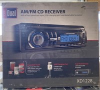 Car Dual AM/FM CD Receiver Model XD1228