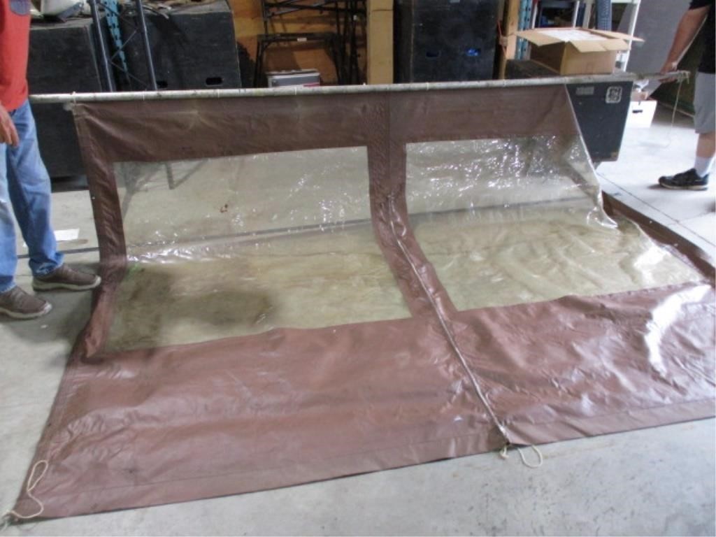 tarp doors .