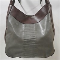 Faux Leather Hobo Bag With Matching Clutch