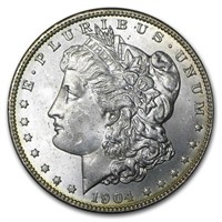 1904-o Morgan Dollar Bu