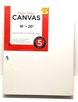 Canvases Pack of Five 16" X 20"