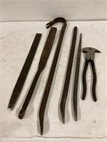 Fencing Pliers and pry Bars