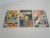 Three Vintage Comics Incl. Spider-Man