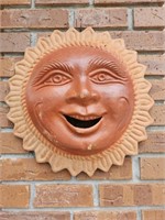 Sun Face Hanging Decor 15x18