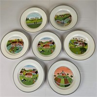 Villeroy & Boch Design Naif Porcelain Plates (7)