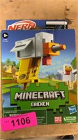 Nerf Minecraft chicken