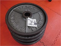 4-35 lb. Ivanko plates(sold by the piece)