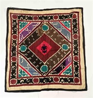 EMBROIDERED SUZANI WALL HANGING