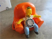 Homer Simpson Animated talking Telephone