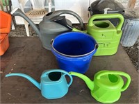 Watering Cans & Bucket