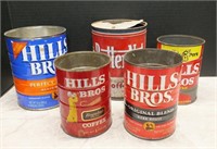 VINTAGE COFFEE CANS