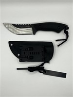 4.53” Perkin fixed-blade hunting knife with Kydex