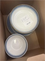 Lot of Used Dinnerware - Bowls and Plates - Good