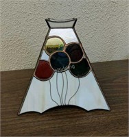 Stained Glass Signed Lamp Shade