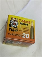 7.62 x 39mm 124 Grain 20 Cartridges