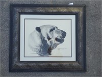 H- Signed "E. Machetane 1978" Bear Artwork