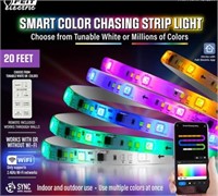 Feit Electric Smart Color Chasing Strip Light 20Ft