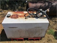 Fuel Tank w/12V pump& hose