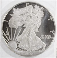 1992 1 oz Silver Eagle