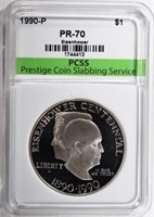 1990-P EISENHOWER COMMEMORATIVE DOLLAR