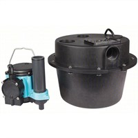LITTLE GIANT Sink Drain Pump System 1/3 hp HP
