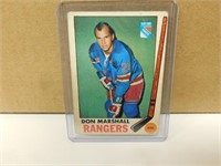 1969-70 OPC Don Marshall #39 Hockey Card