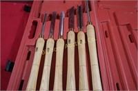 Steele X Plus Lathe Tool Set w/ Wooden Handles