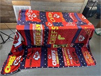 Handmade Chiefs Football Quilt