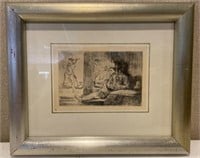 Rembrandt ‘Golfer-Player 1654’ Print