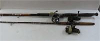 Selection of Fishing Rods & Reels