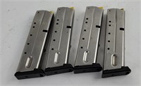 Lot of 4 Smith and Wesson .40 Magazines