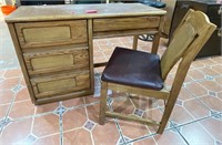 Desk & Chair - 44"x18"x30.5"