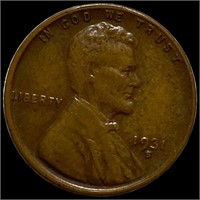 1931-S Lincoln Wheat Penny NEARLY UNC