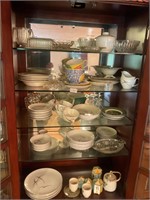 Huge Lot of glassware- not the hutch