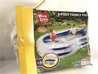 8 foot family pool used