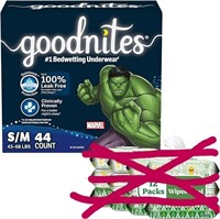 Goodnites Underwear for Boys, Small/Medium, 44ct