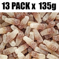 MIGHTY MARKED SOUR COLA BOTTLES 13 PACK X 135g