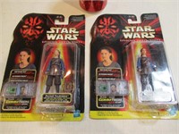 2 figurines Star Wars Padmé Naberrie dans leur